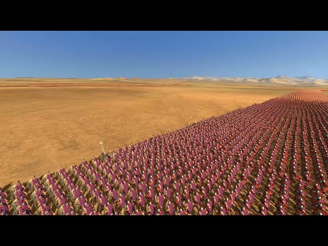 20K ROMAN SPEARS vs 20K SPARTAN SPEARS - Total War ROME 2