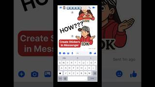 Download lagu Buat stiker CUSTOM di Messenger ✅ #miyoustickers #messenger #customstickers mp3