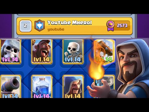 This Hog Wizard Deck Gave Me TOP 2 on Clash Royale | Watch What Happens!