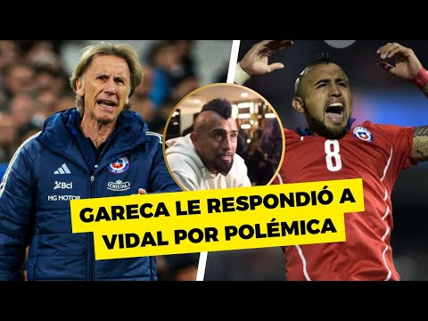 RICARDO GARECA le respondió con clase a ARTURO VIDAL por dura crítica tras Argentina vs Chile