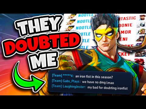 They DOUBTED My IRON FIST, So I CARRIED | Marvel Rivals