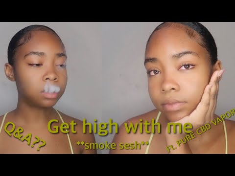 SMOKE SESH: get high with me, Q&A, my updated playlist ( I got stupid high) | KAYYRENA