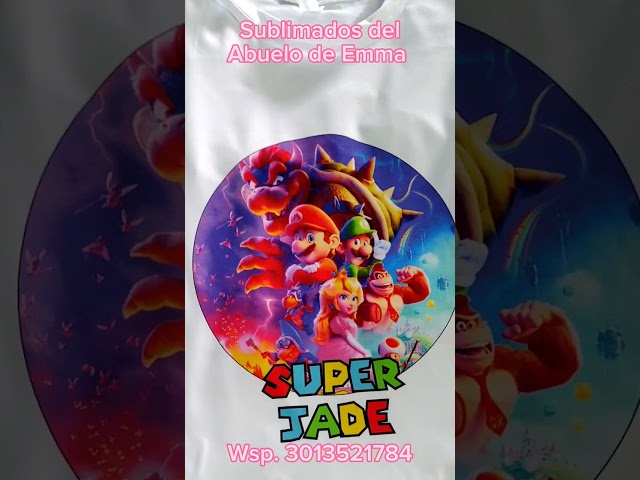 Vídeo relacionado con Nintendo Super Mario Running Retro Stripe Camiseta para Hombre, Brezo Rojo, L