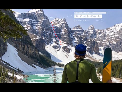 3/4 COULOIR - DOING LINES ON THE COULOIR