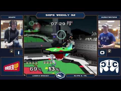 S@PS 32 Melee Singles - Souperfolder (Marth) vs MurkyWaters (Falco/Marth) - Loser's Eighths