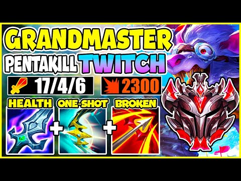 HOW TO PLAY TWITCH GRANDMASTER | BEST Build & Runes | TWITCH Guide | xiao lao ban | League of Legend