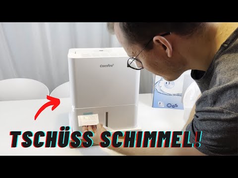 Nie wieder Schimmel in der Wohnung - Comfee Luftentfeuchter 12DEN7 12L (Review Test Raumentfeuchter)