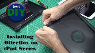 How to install OtterBox on iPad series 7/8   (Jon