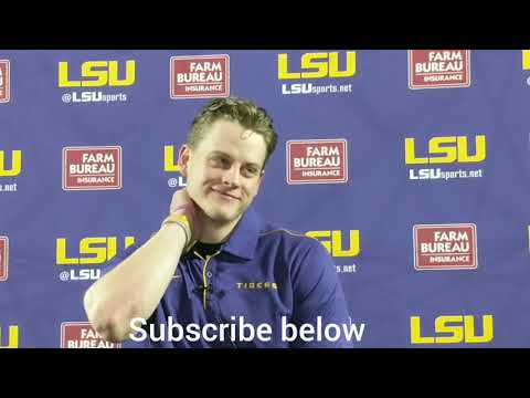 Video: "Can You Guys Find Me A Sixth Year?" Joe Burrow On His Final Game At LSU