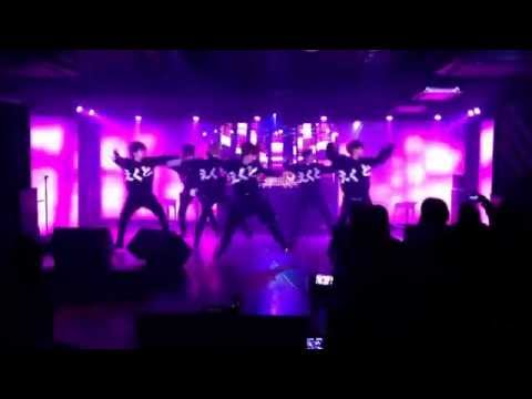 EXO Dubstep intro & 으르렁 (Growl) cover dance by えくと  20140525
