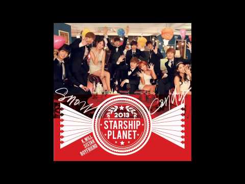 [MP3/DL] K.Will & Sistar & Boyfriend - Snow Candy (눈사탕) [Starship Planet 2013]