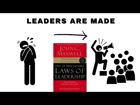 The 21 Irrefutable Laws of Leadership by John c Maxwell - Animated Book Summary (Detailed)