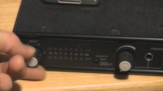 Video thumbnail for In-Ear wireless monitor - setup and connections, How-To by therockstudio