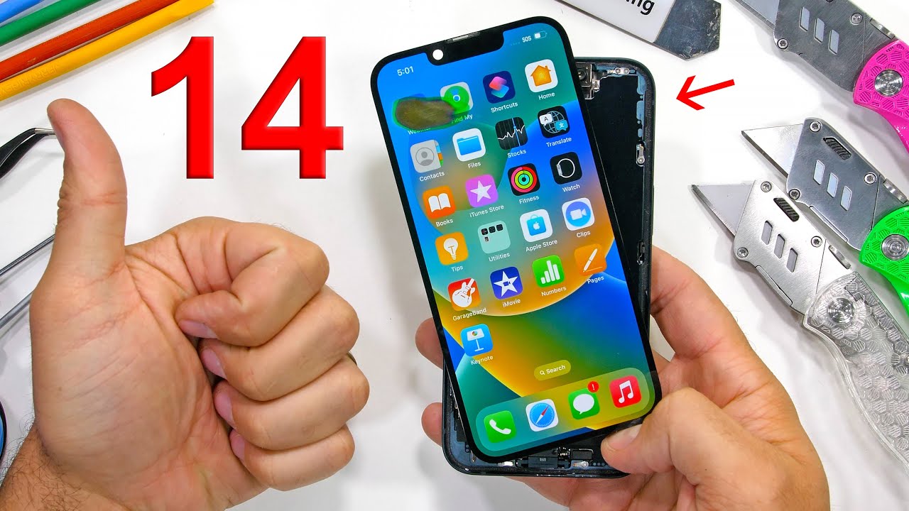 iPhone 14 TEARDOWN! - You're not going to believe it... - YouTube