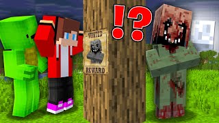 JJ is Looking For Scary Villager