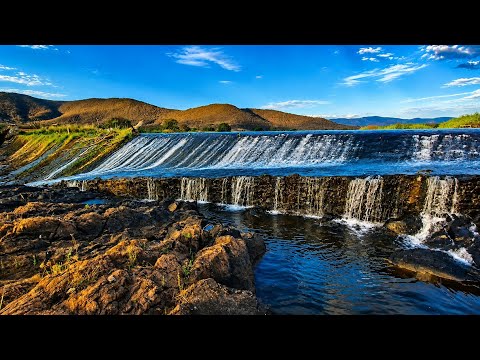 BARRAGEM DE ZÉ FERREIRA COM VOLUME DE ÁGUA IMPRESSIONA NO MUNICÍPIO DE RIO DO PIRES BAHIA