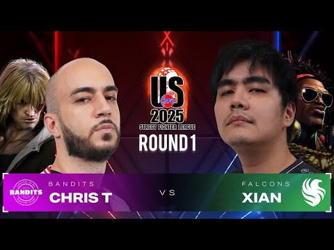 Chris T (Ken) vs. Xian (Dee Jay) - Bandits vs. Falcons - Street Fighter League US 2025 Day 2