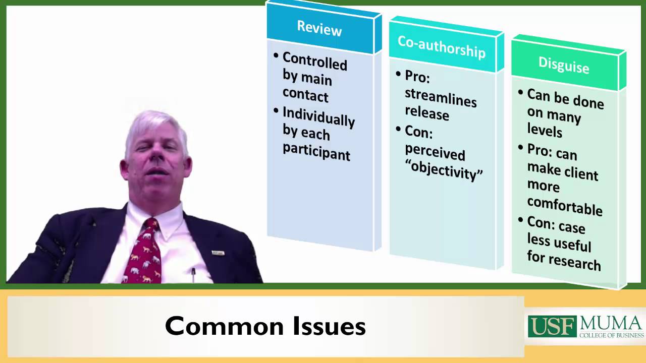 Informing with the Case Method: Summary of Chapter 04