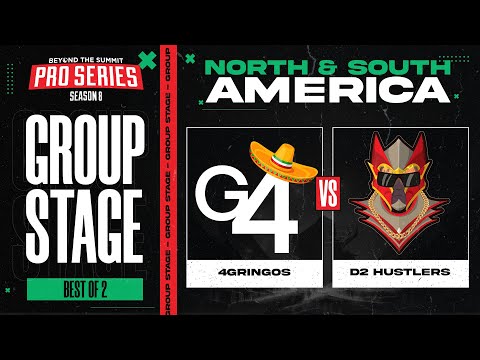 4 Gringos vs D2 Hustlers Game 1 - BTS Pro Series 8 AM: Group Stage w/ Kmart & ET