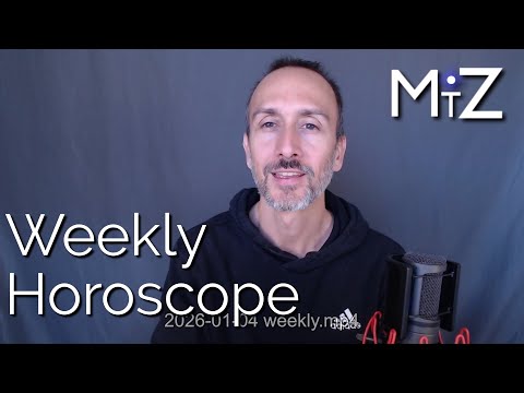 Weekly Horoscope January 5th to 11th 2026 - True Sidereal Astrology