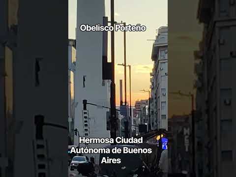 EMBLEMA PORTEÑO, OBELISCO AVENIDA 9 DE JULIO