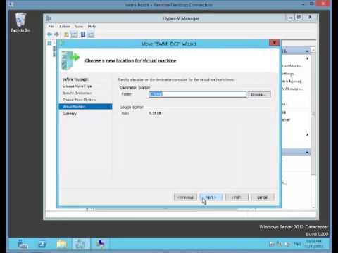 Shared Nothing Live Migration