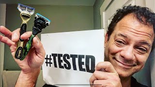 Gillette Fusion Proglide vs. Schick HYDRO 5 Sense — average guy tested LIVE