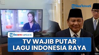 Prabowo Wajibkan Semua Stasiun TV Putar Lagu Indonesia Raya Setiap Jam 6 Pagi, Masyarakat Mendukung