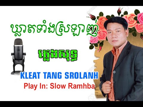 ភ្លេងសុទ្ធ៖ ឃ្លាតទាំងស្រឡាញ់ | No singing៖ Kleat Tang Srolanh