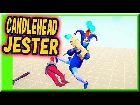 Annoying Fusion?! Candlehead Jester vs Every Faction + Bonus 1v1 - TABS MODS GAMEPLAY