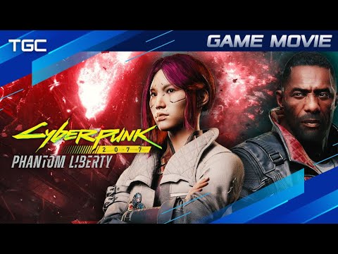 CYBERPUNK 2077: PHANTOM LIBERTY (Game Movie | All Cutscenes | No Hud)
