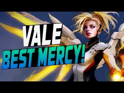 VALE PRO MERCY! 22K HEALING DONE! [ OVERWATCH SEASON 8 TOP 500 ]