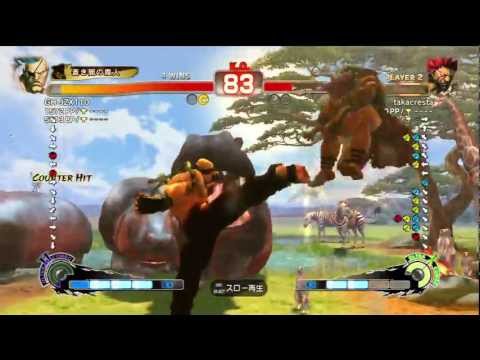 SSF4 AE 2012 SAGAT VS GOUKI 2012 4 7 0 12 41