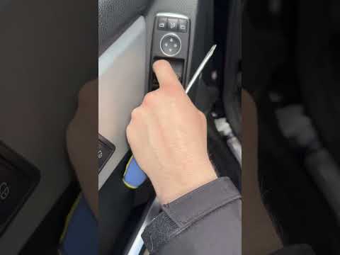 Easy remove and install Mercedes GLK window switches/buttons