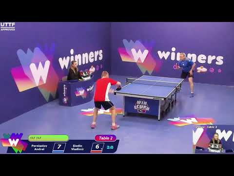 WINners CUP table 2  08.02  Pereiaslov Andrei - Siedin Vladimir  21:00