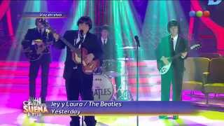 Laura Esquivel y Jey Mammon son The Beatles - Tu Cara Me Suena (Gala 8)