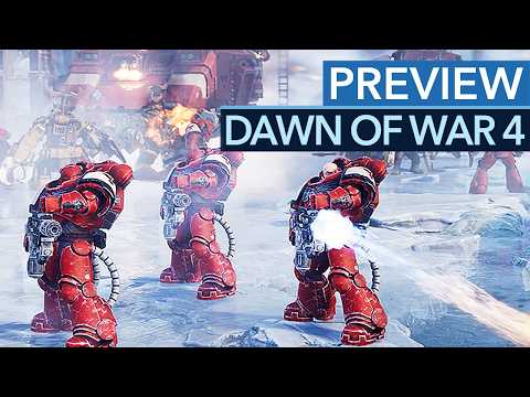 DAWN OF WAR 4 is really coming - And we've already played it! - Gameplay Preview