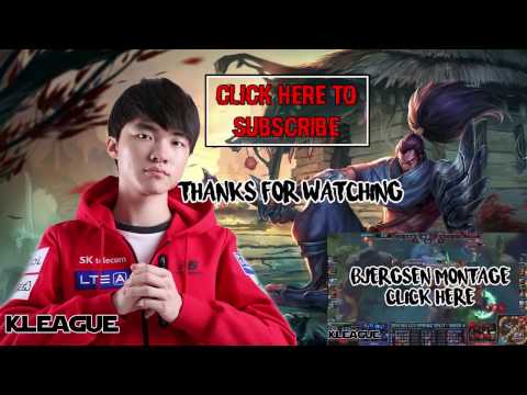 Faker Yasuo Montage 2015   Faker Best Yasuo Plays