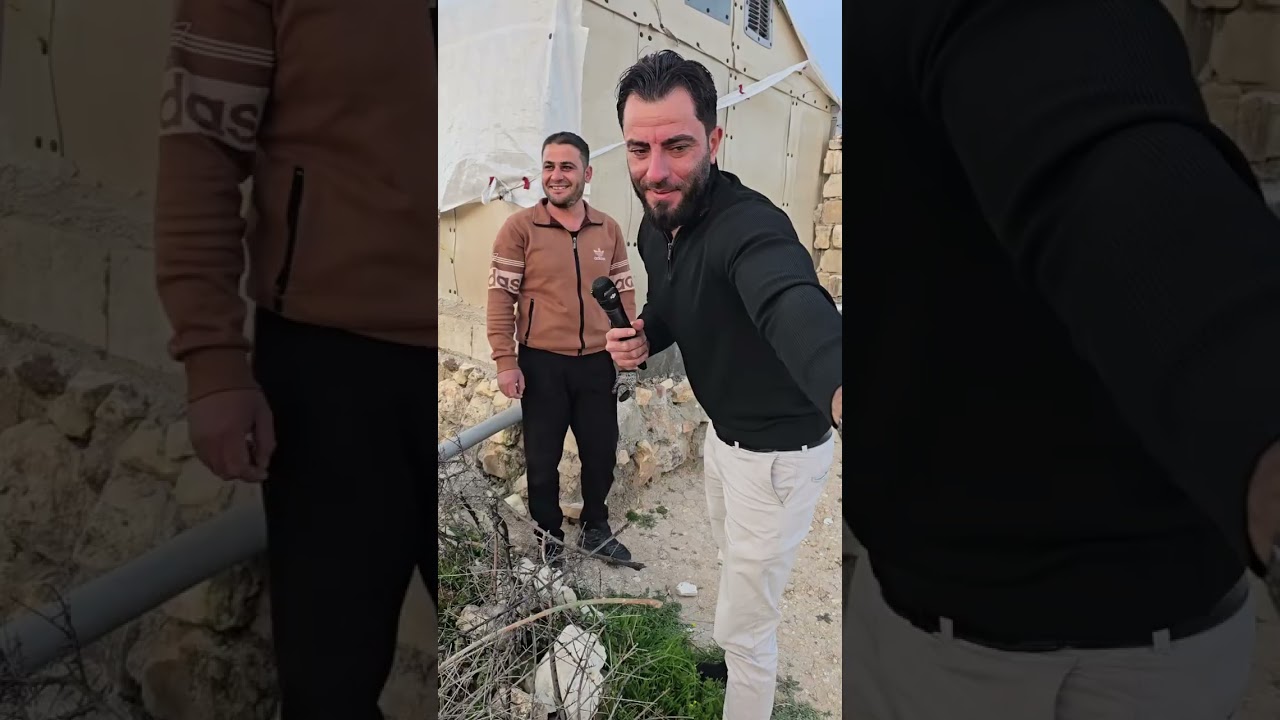 راحت أيدي بالمعركة ورجعت هلق على بلدي حطيت خيمتي انا وعيلتي وقعدت