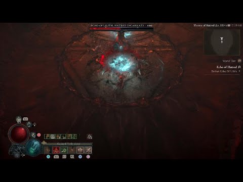 Diablo 4: Uber Lilith Kill (Bone Spear Necromancer)