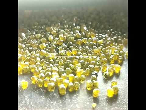 Industrial Yellow Hpht Diamond