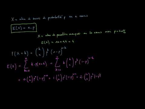 Espérance mathématique dans le cas de la loi binomiale