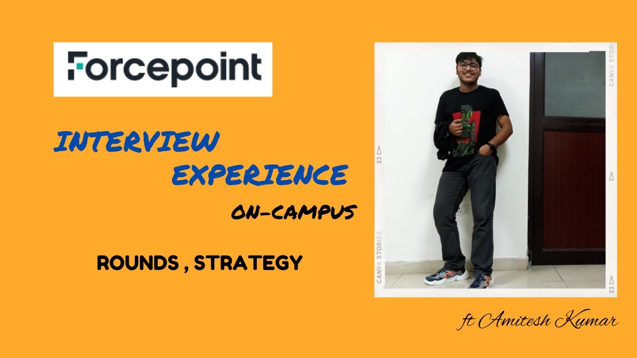 Forcepoint Interview Experience || On Campus || Preparation Strategy