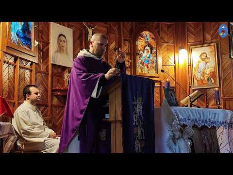 Pustelnia 07.03.2022 - Kazanie o.Daniela - Ludzie Miłosierni dostąpią życia wiecznego