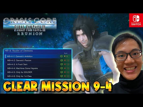 CLEAR M9-4 Crisis Core Final Fantasy VII Reunion (CCFF7R)