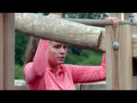 Utegym på östra verksamhetsområdet i Trelleborg.