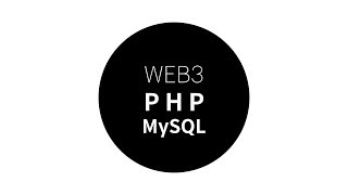 WEB3 - PHP & MySQL : 1.수업소개
