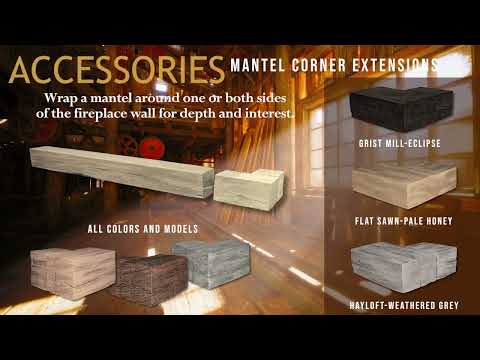 17 Mantel Corner Extensions SM