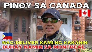 PINOY SA CANADA/NAG-DELIVER KAMI NG KAKANIN/BUHAY NAMIN SA MONTREAL 🇵🇭 🇨🇦