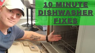 Fix dishwasher not cleaning properly